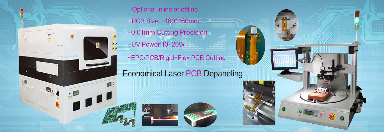 جودة pcb depaneling آلة مصنع